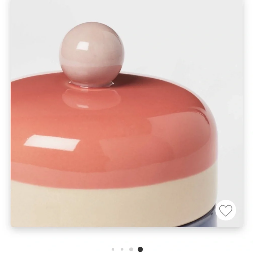 JUNGALOW x OPALHOUSE NWT stoneware bath canister
